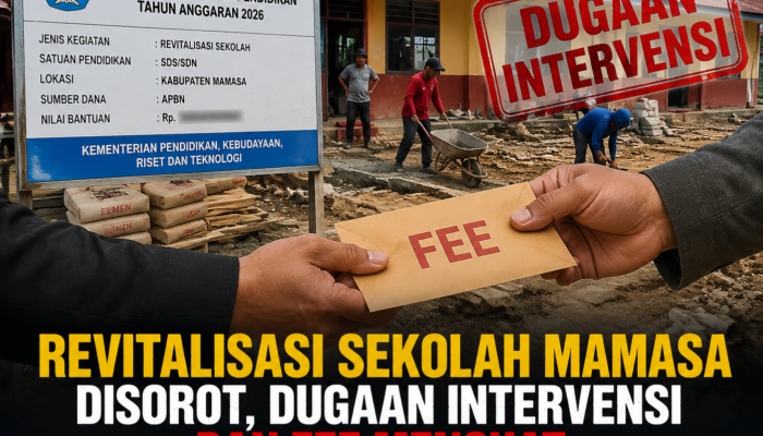 Aktivis Soroti Dugaan Penyimpangan Aspirasi Revitalisasi Sekolah Tahun 2026 Di Mamasa