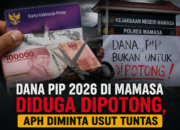 Dana PIP 2026 Di Mamasa Diduga Dipotong, APH Diminta Usut Tuntas